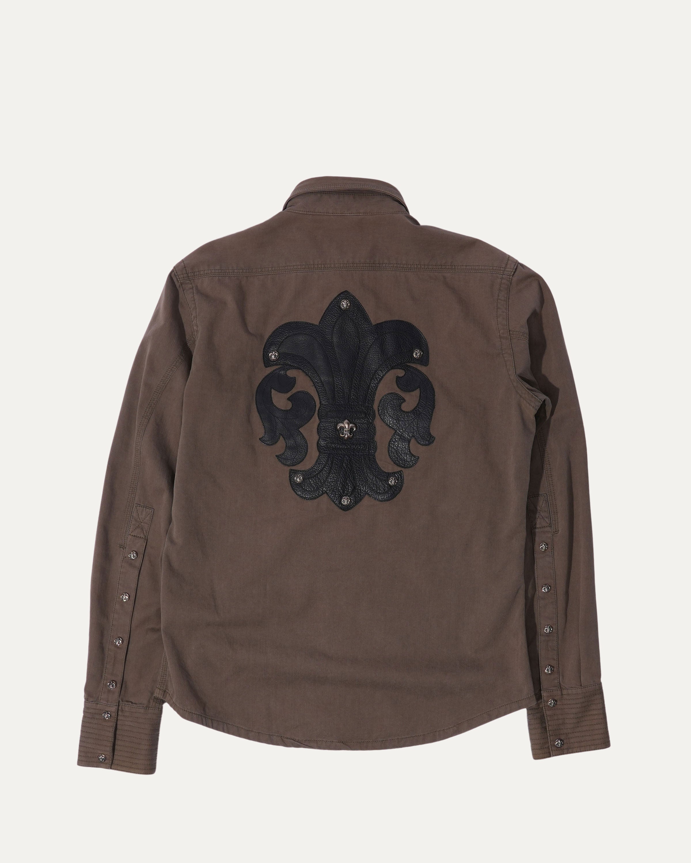 Fleur Patch Military Shirt