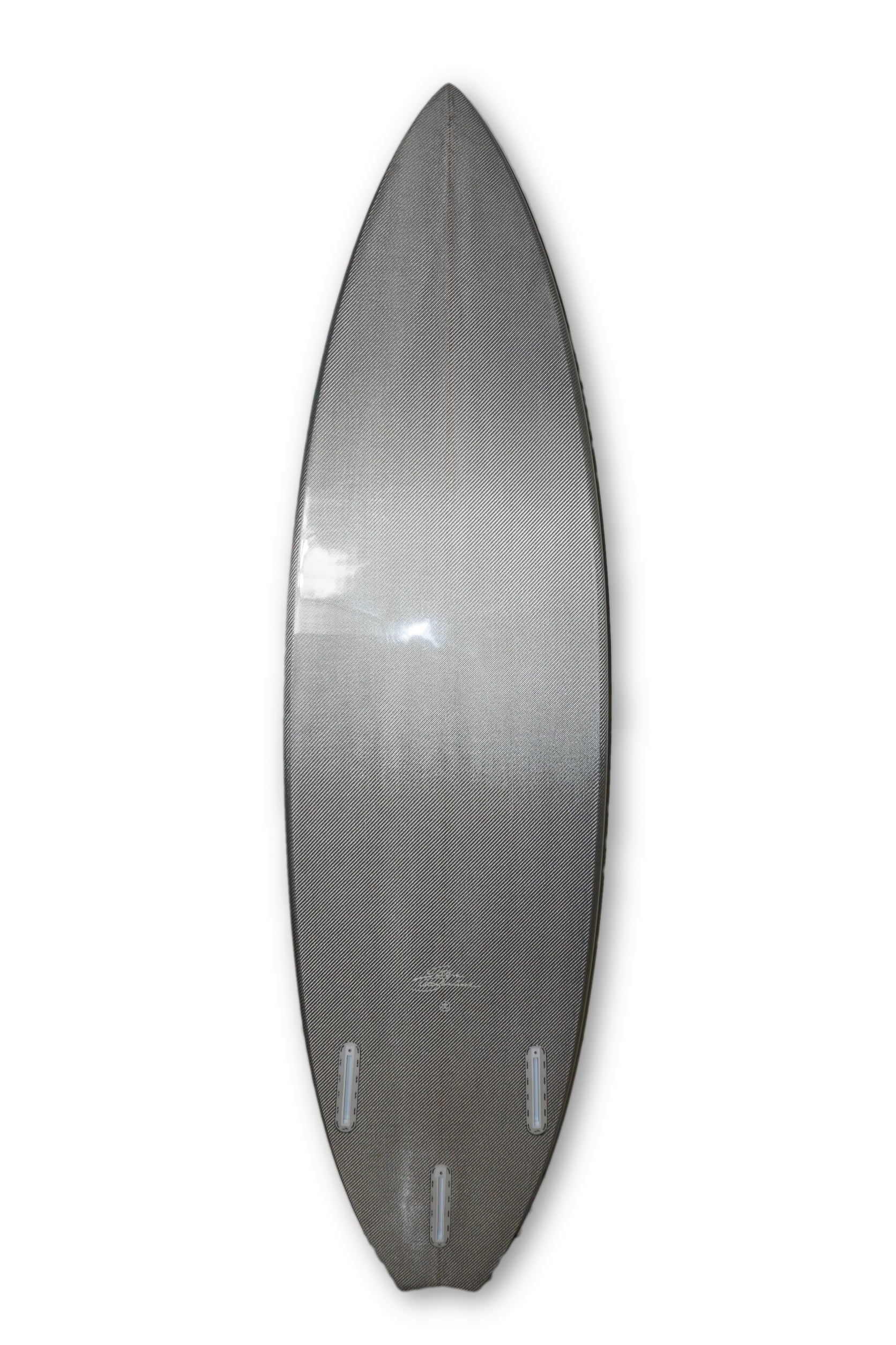 Philippe Barland Limited Edition Silver Carbon Surfboard