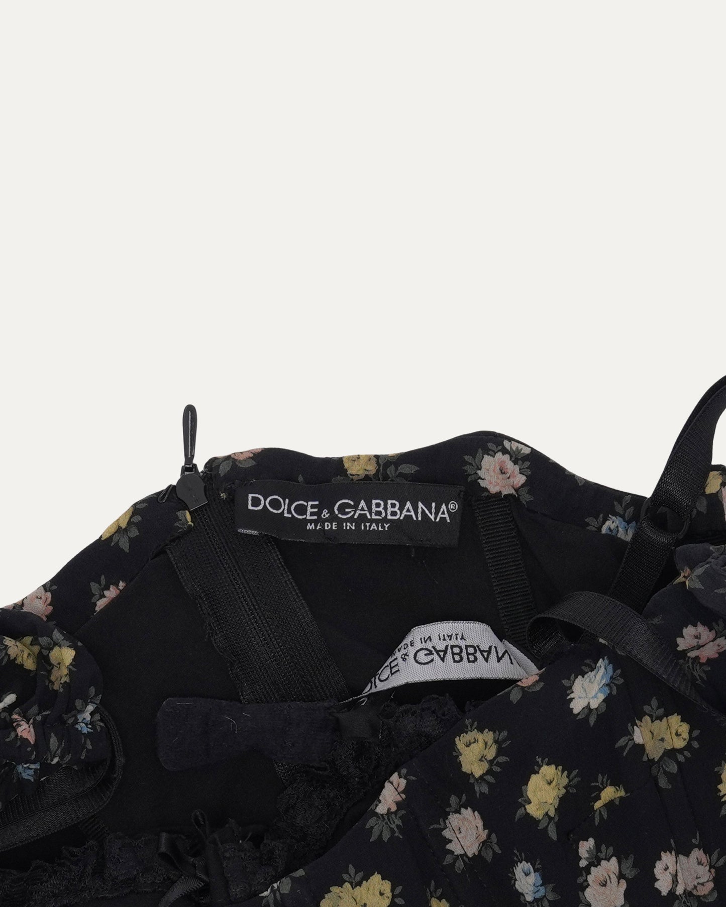 FW 2001 Floral Bustier