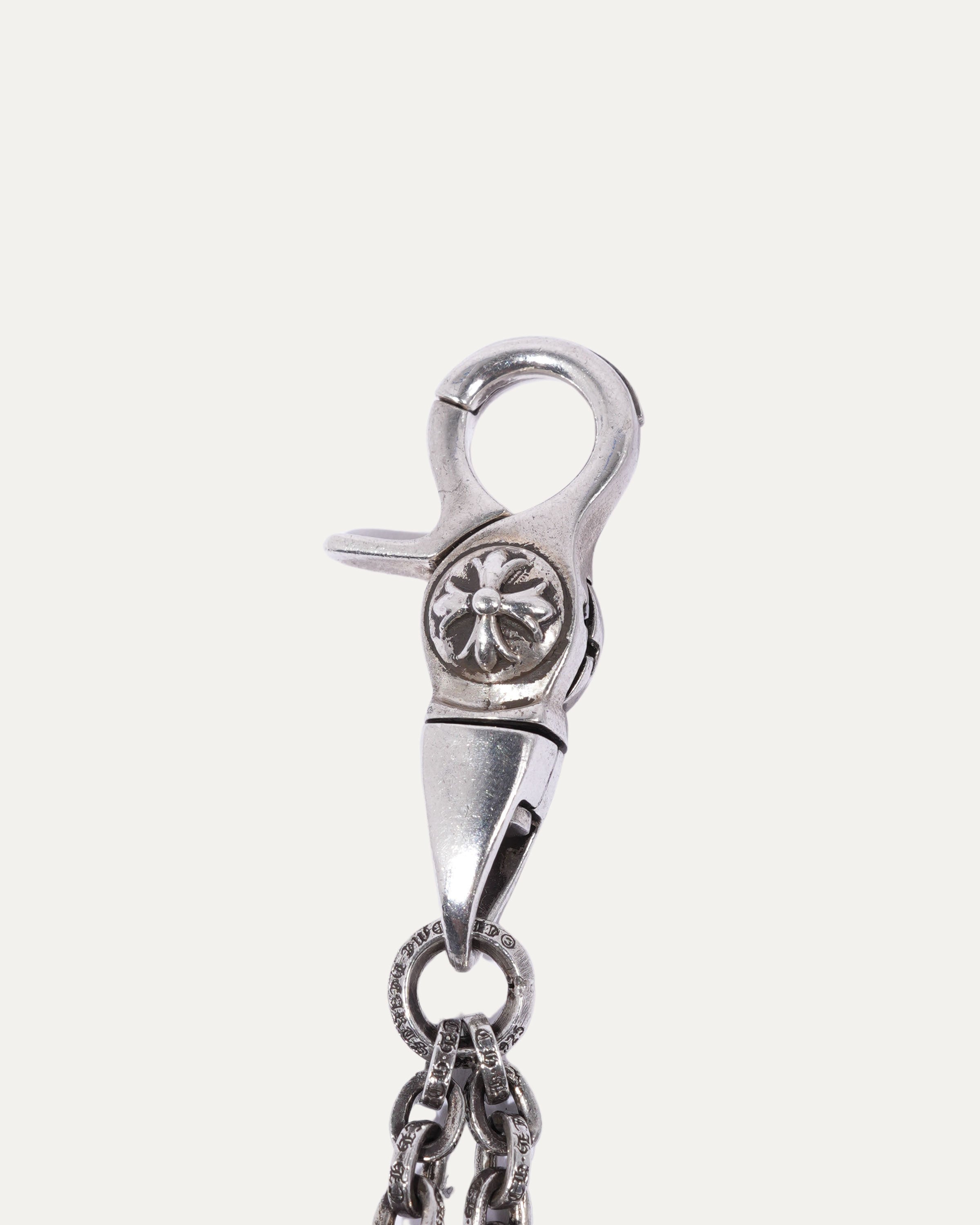 Silver Dice Keychain Clip