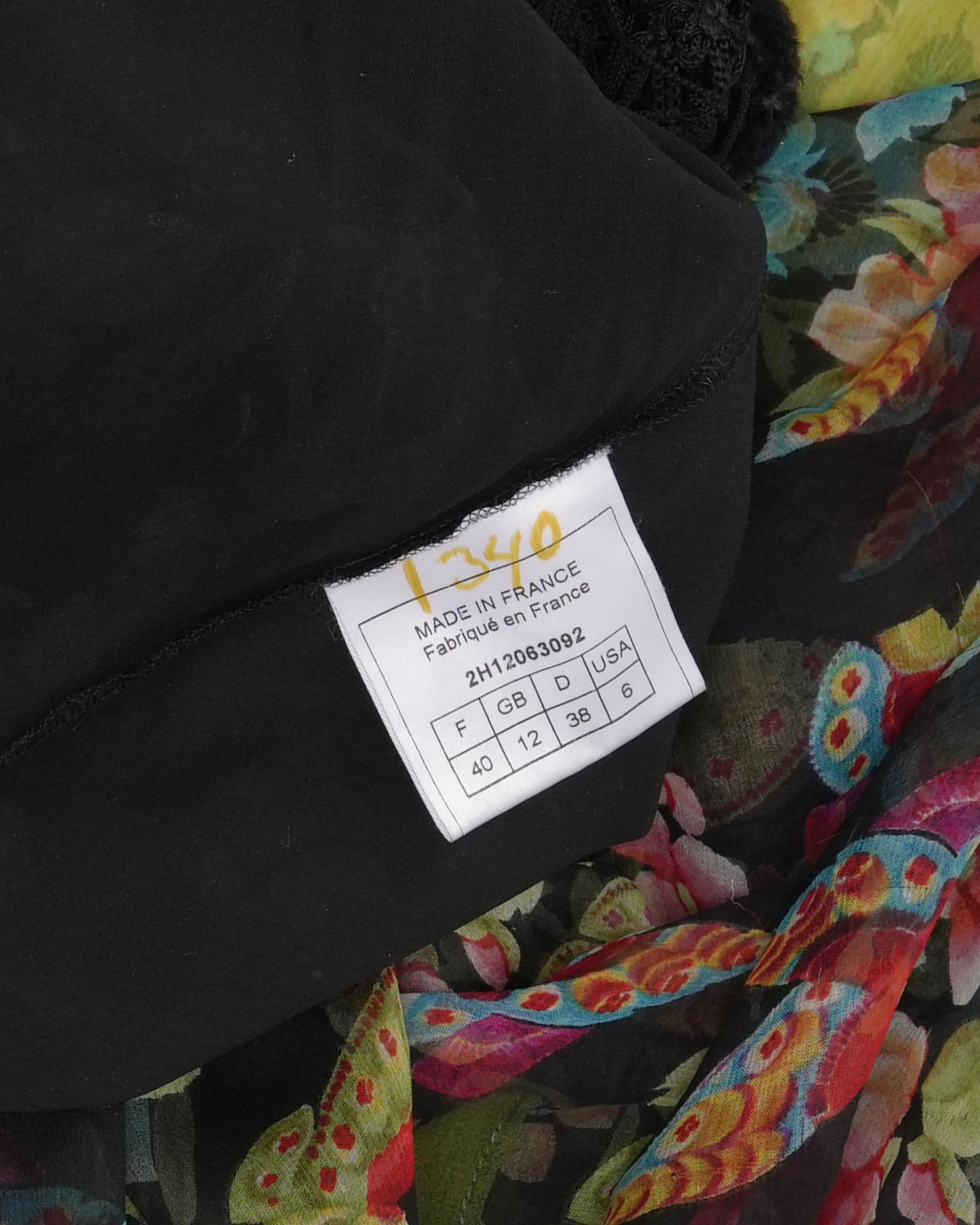 FW 2002 Runway Esquimeau Printed Bias Cut Silk Dress