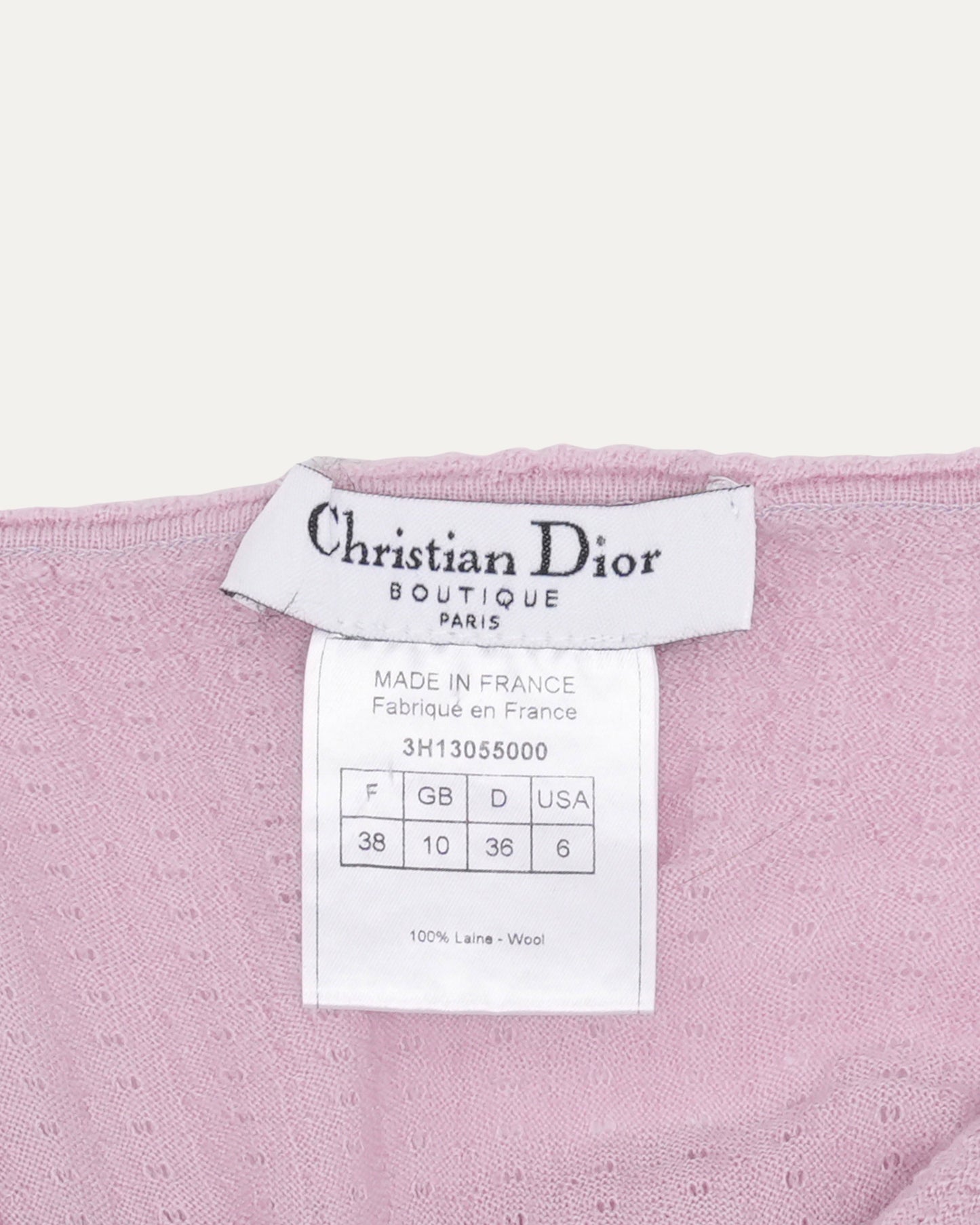 FW 2003 Pointelle Tank Top