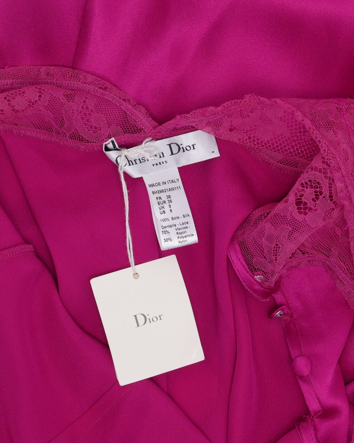 FW 2008 Pink Silk Gown