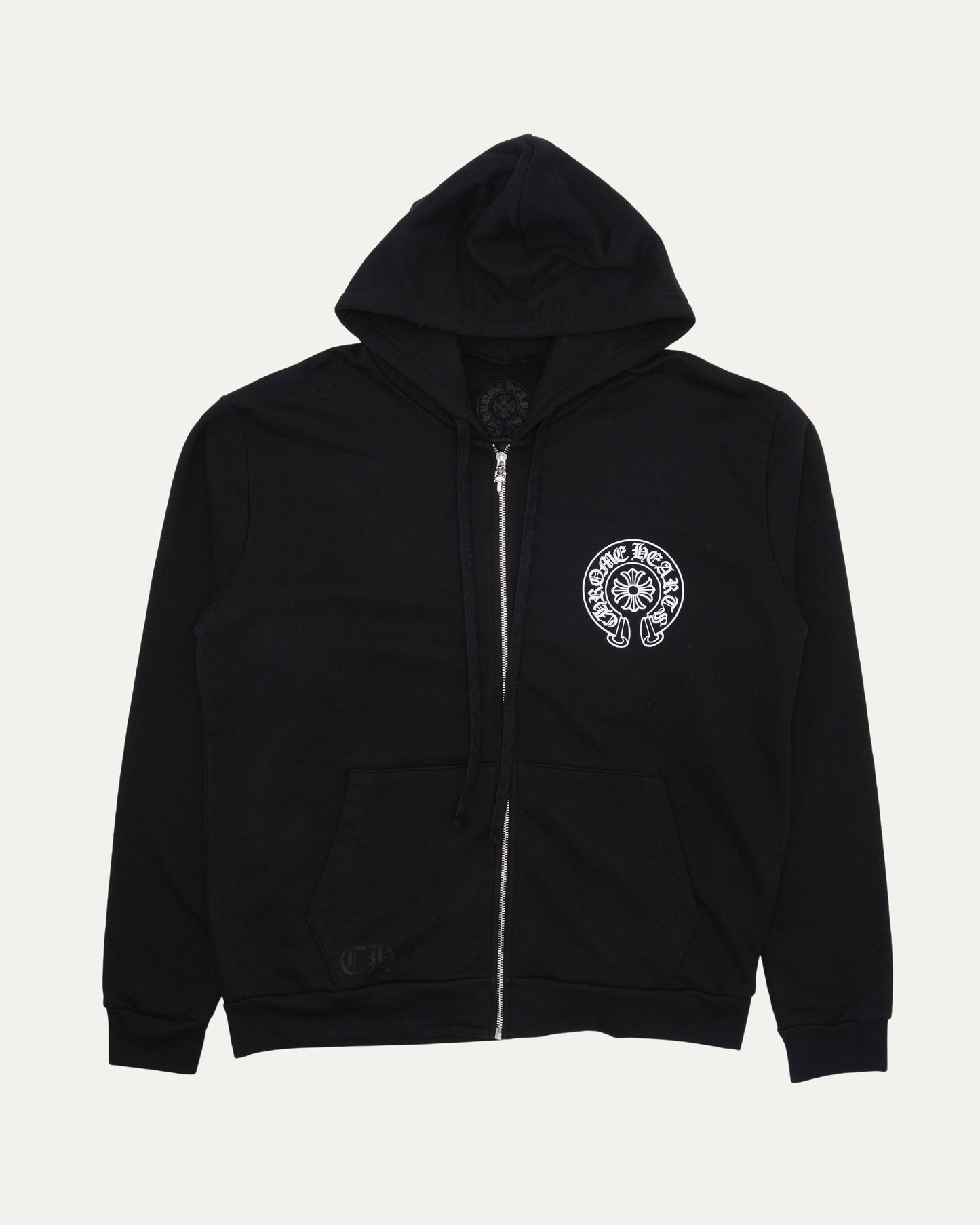 Vegas Horseshoe Logo Zip Up Hoodie