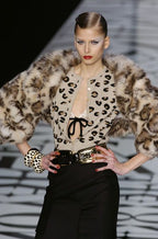 FW 2004 Ad Campaign Leopard Print Bolero