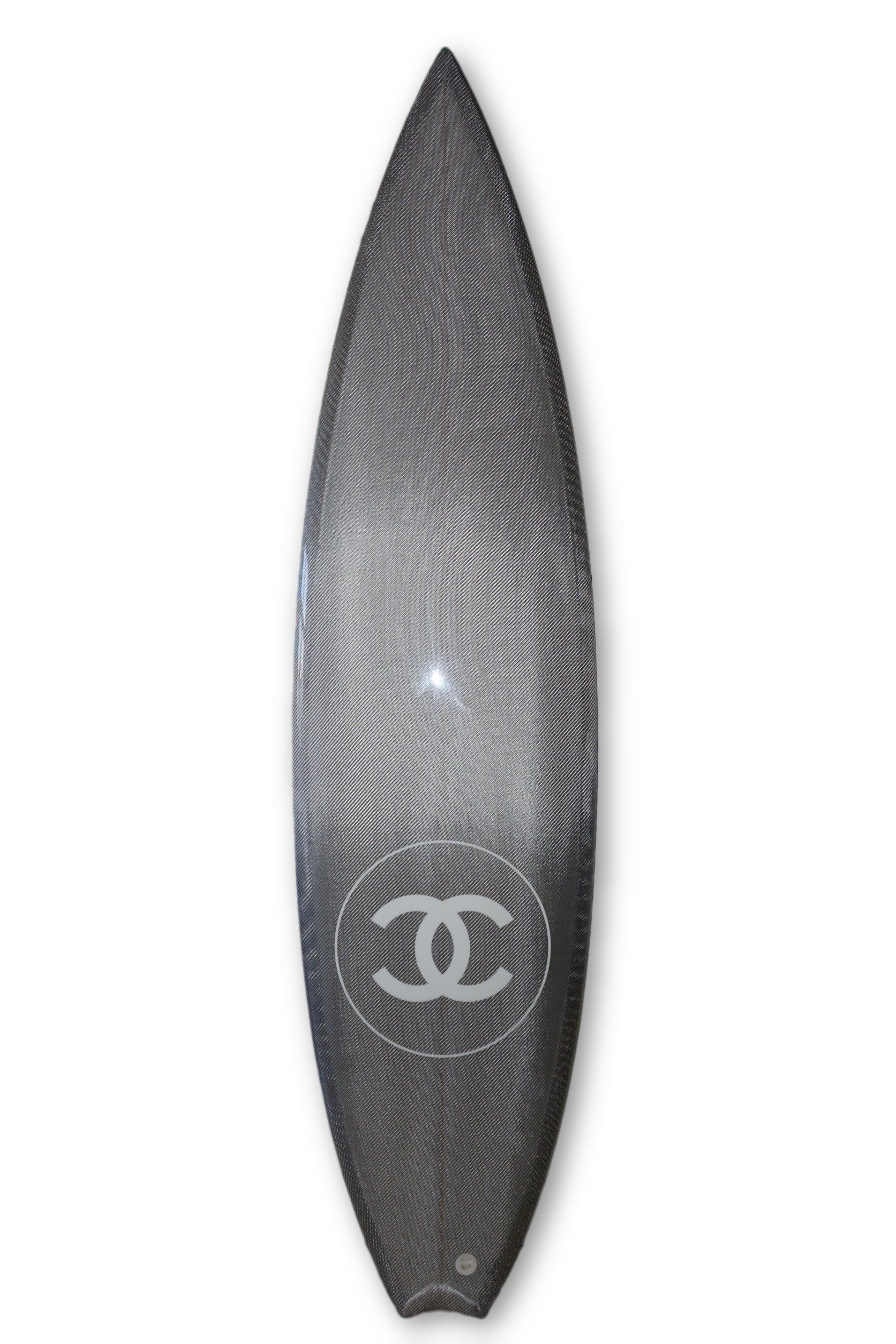 Philippe Barland Limited Edition Silver Carbon Surfboard