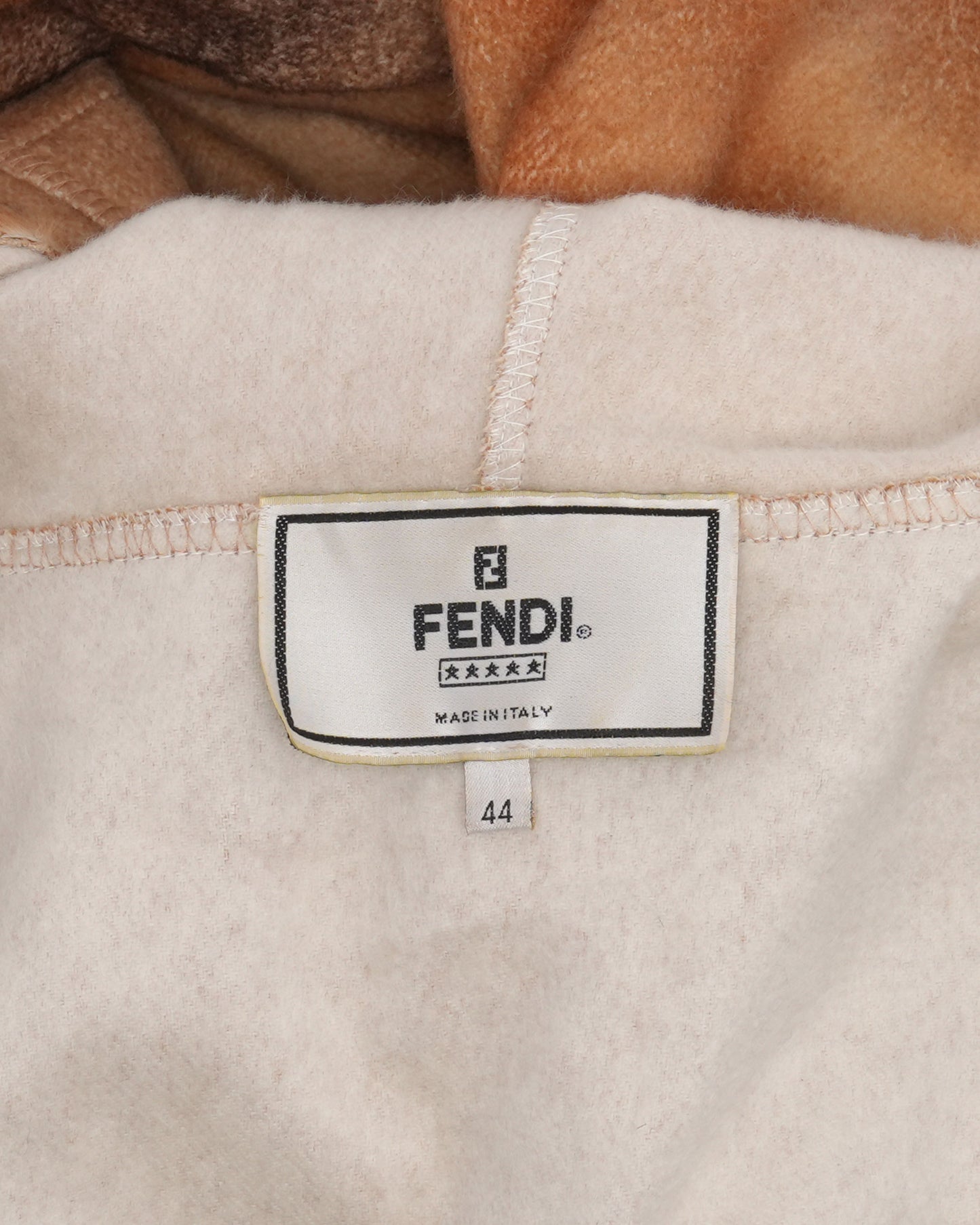 Karl Lagerfeld Era FW 1999 Cashmere Hooded Coat