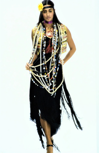 FW 1993 Fringe Dress
