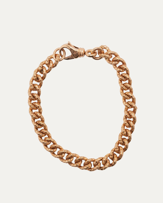 Gold Extra Fancy Link Bracelet