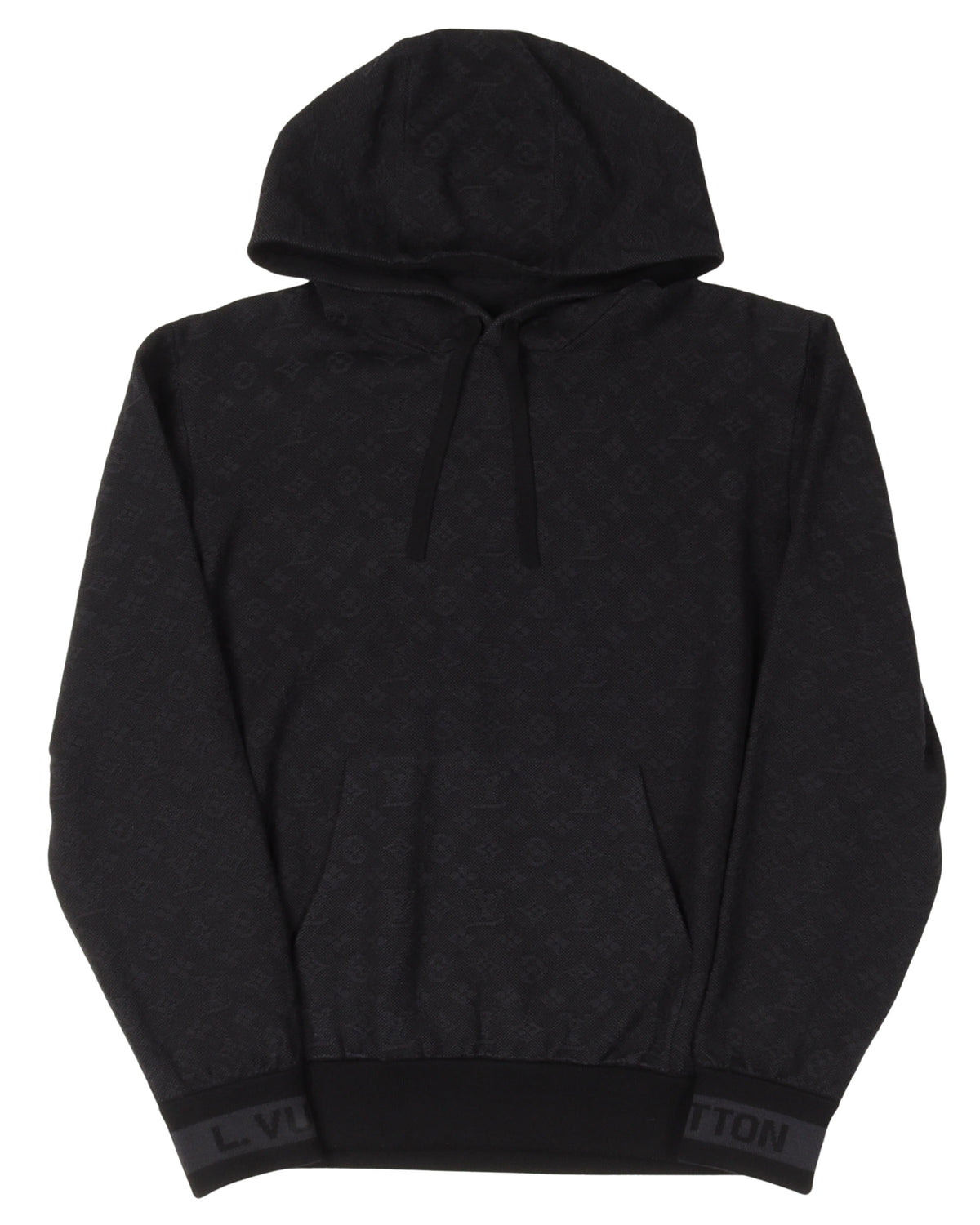 Monogram Jacquard Knit Hoodie