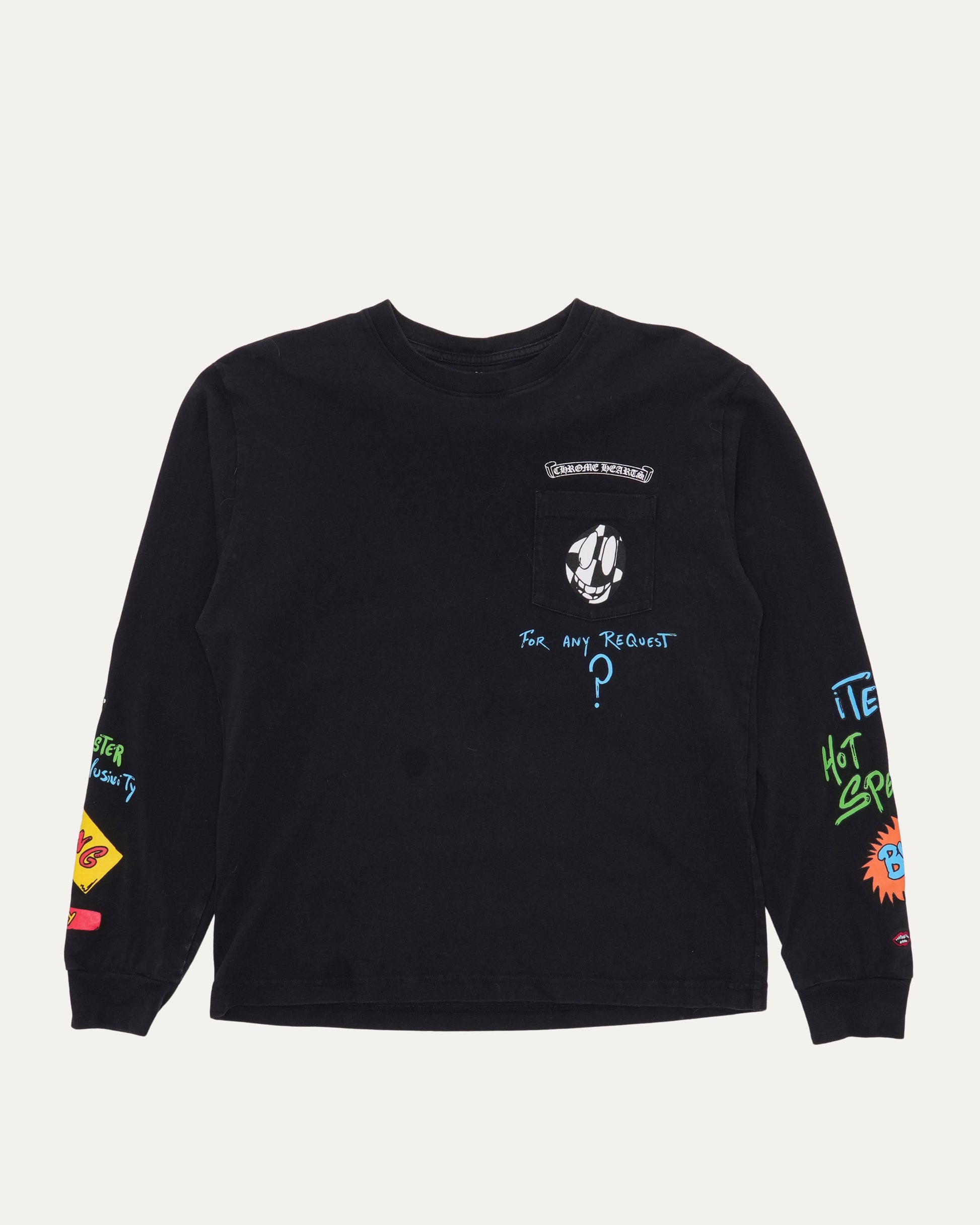 Matty Boy For Any Request Long Sleeve Pocket T-Shirt