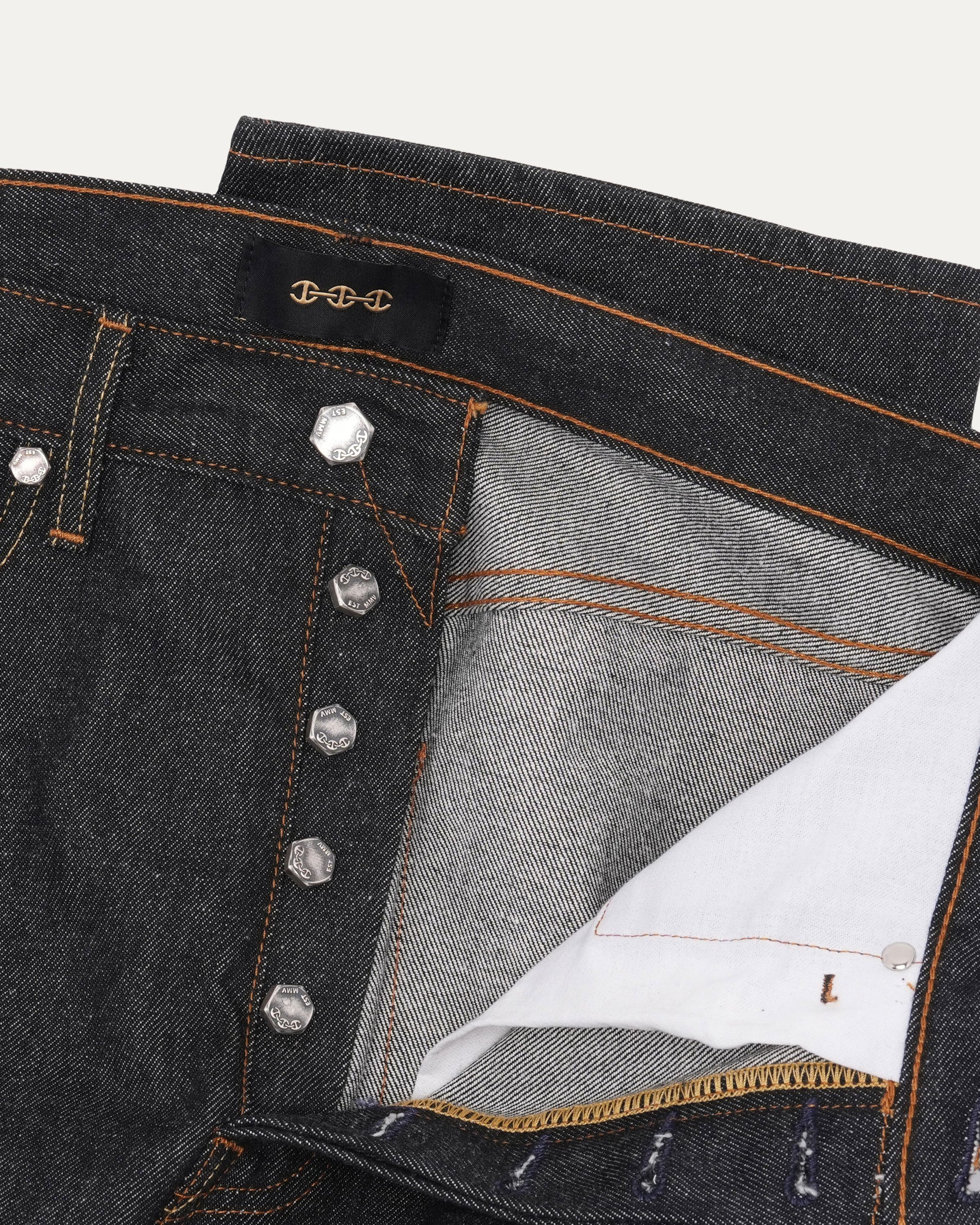 Raw Denim Jeans