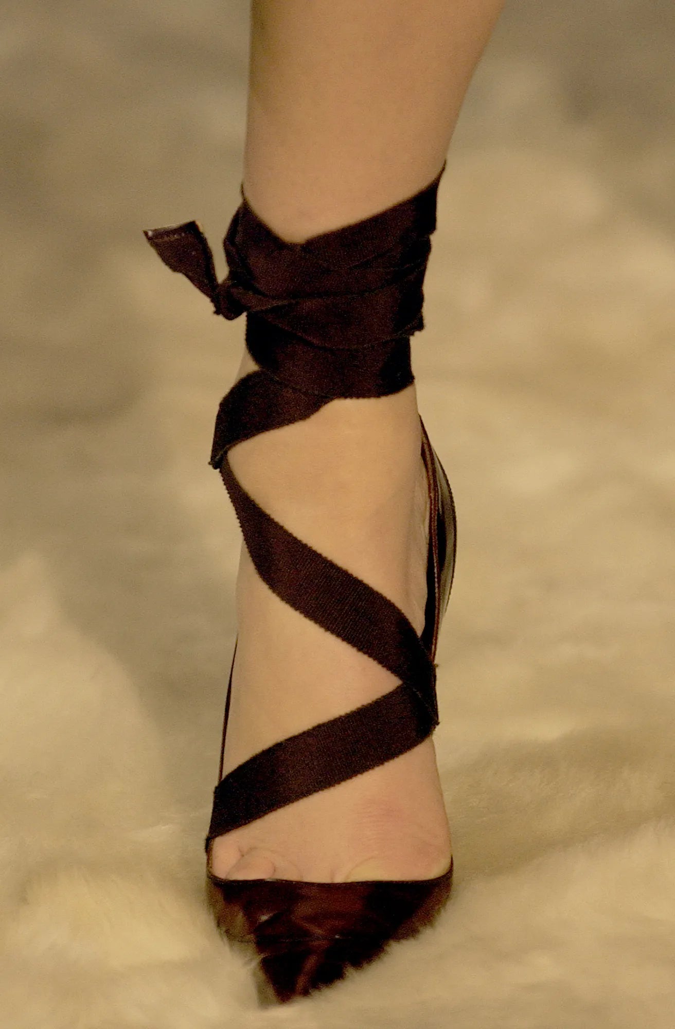 FW 2002 Lace-Up Heels
