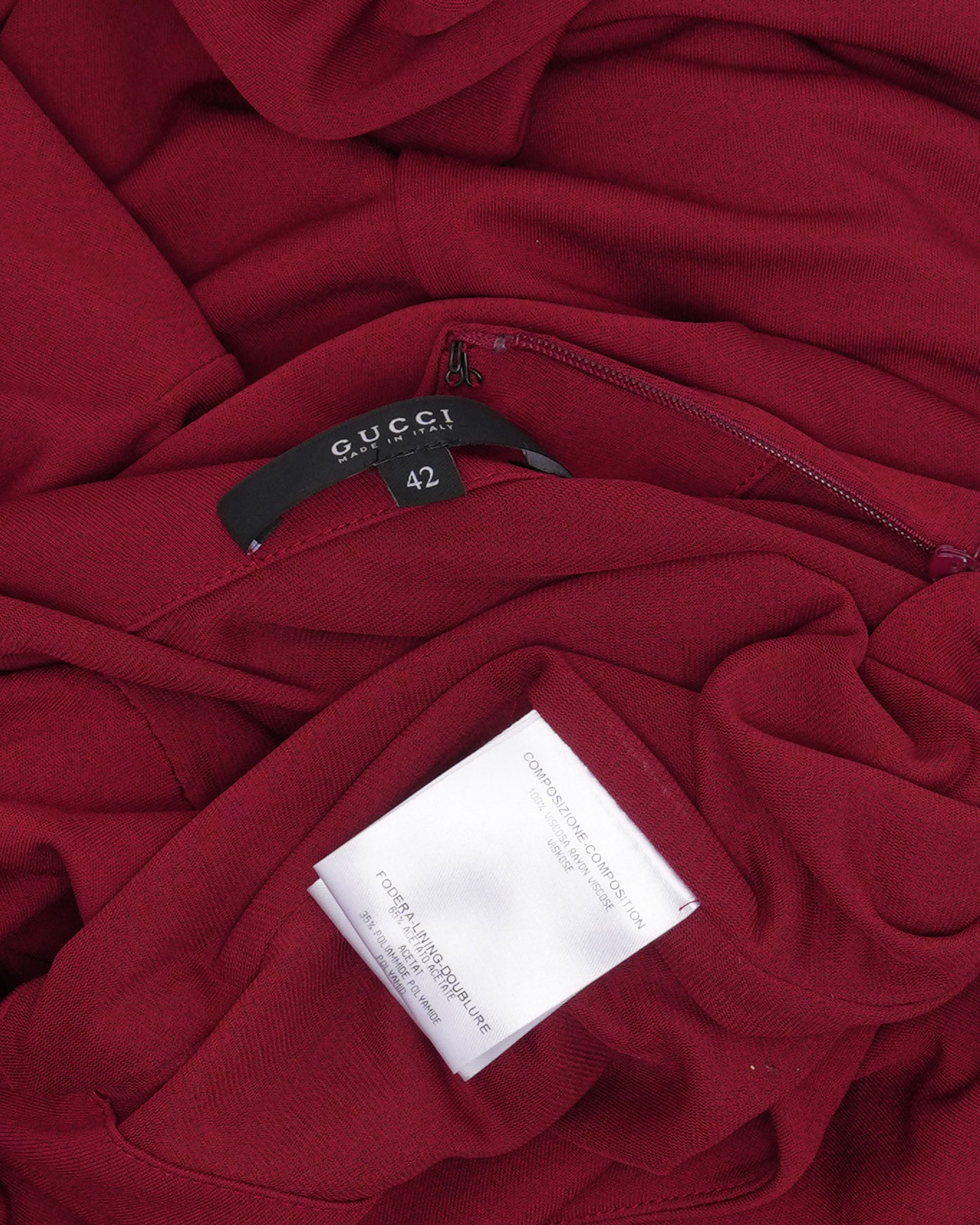 FW 2010 Gown with Gold Detail