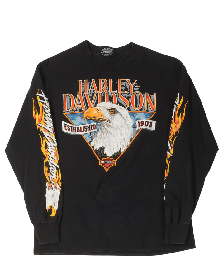 Harbor City Harley Davidson Long Sleeve T-Shirt