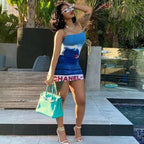 SS 2002 "Surf" Wrap Skirt