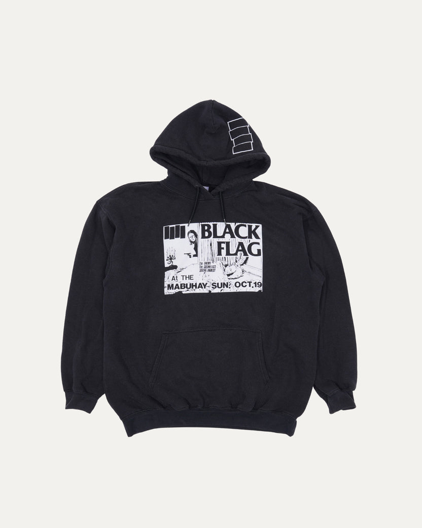 Black Flag Mabuhay Hoodie