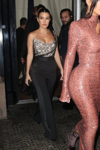 FW 1996 Lace One-Shoulder Corset