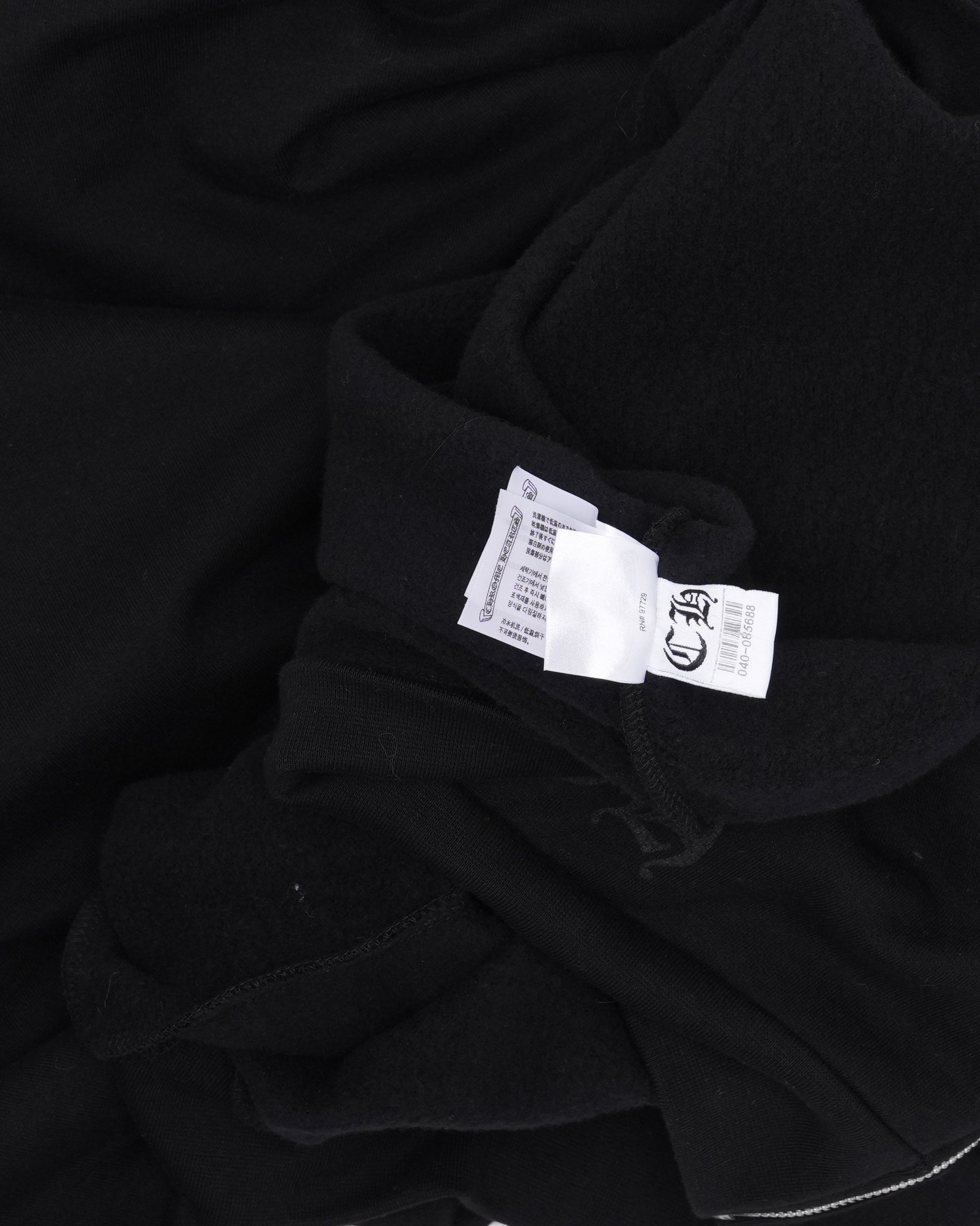 Vertical Logo Zip Up Hoodie