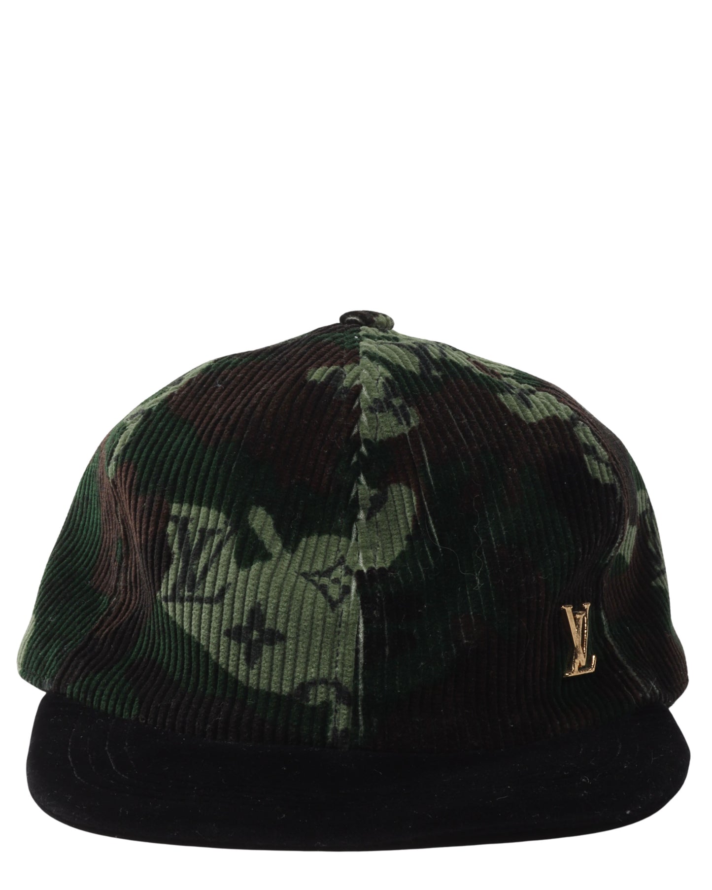 Corduroy Monogram Hat