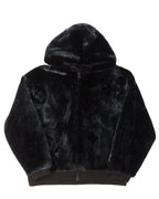 Monogram Mink Zip-Up Hoodie