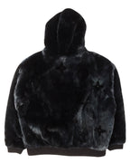 Monogram Mink Zip-Up Hoodie