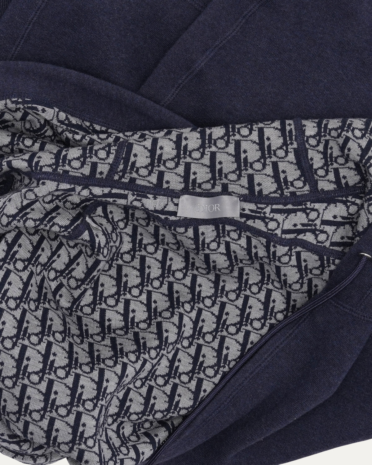 Cashmere Blend Zip Up Hoodie