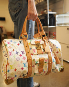 Takashi Murakami Multicolor Keepall 45