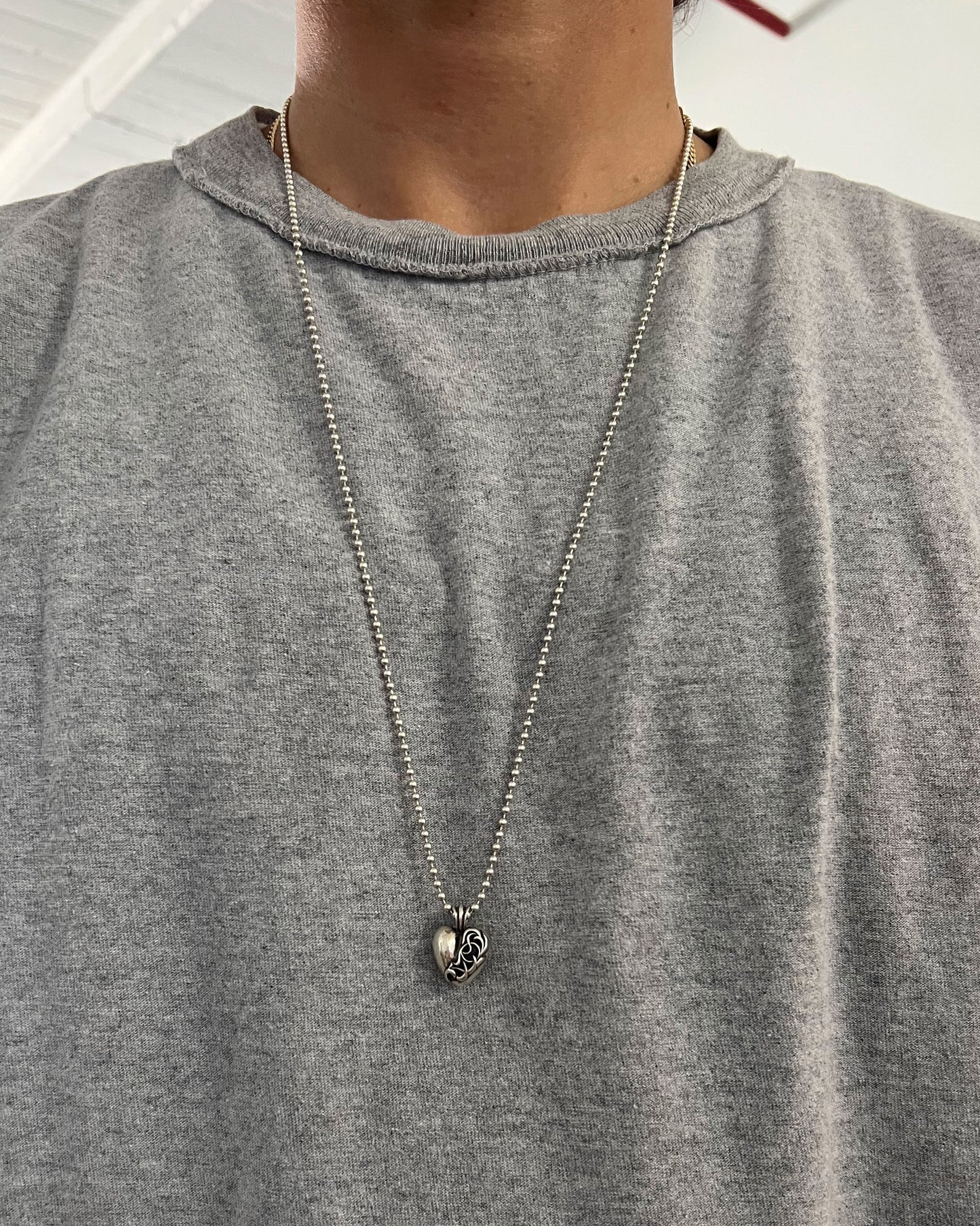 St Barth Exlcusive Heart Pendant w/ Chain