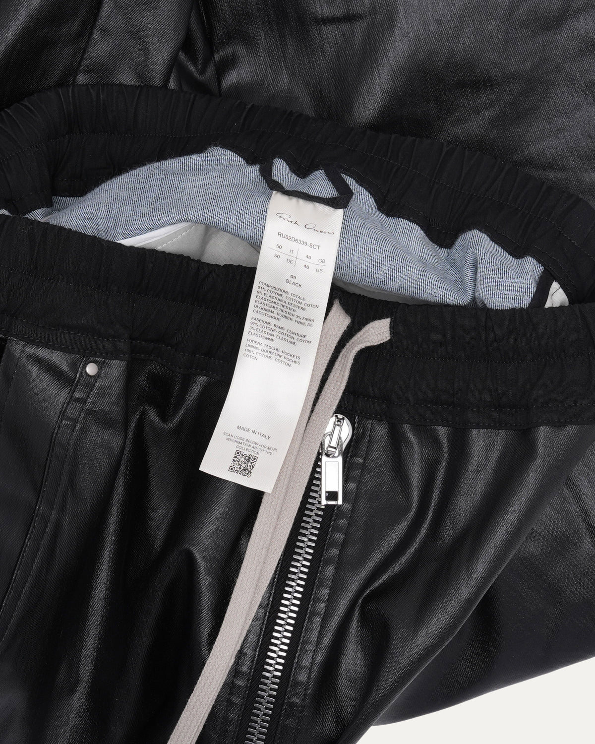 Waxed Cotton Cargo Bela Pants