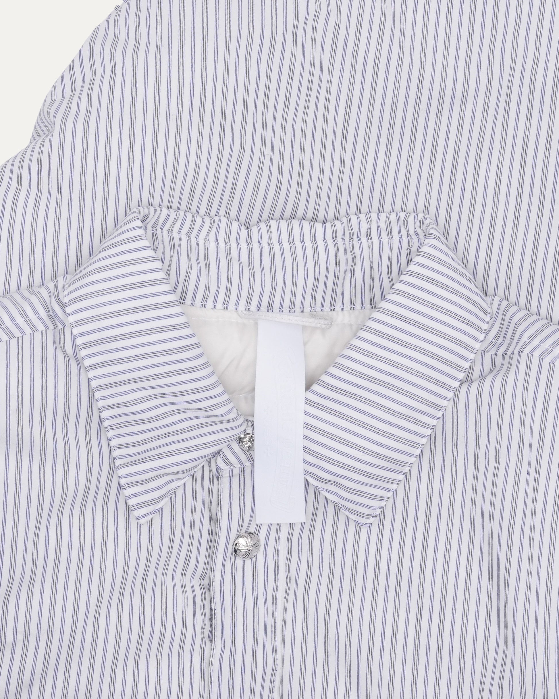 Striped Insulated Shirt Jacket