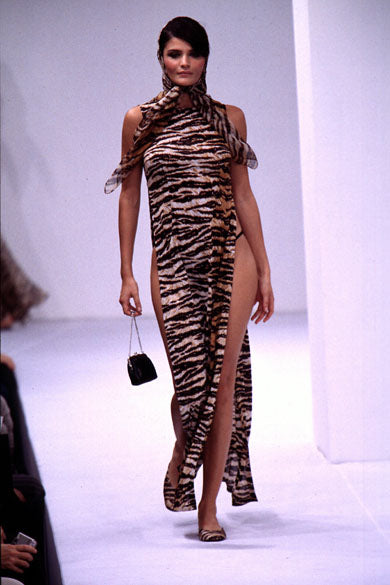 SS 1996 Runway Tiger Dress