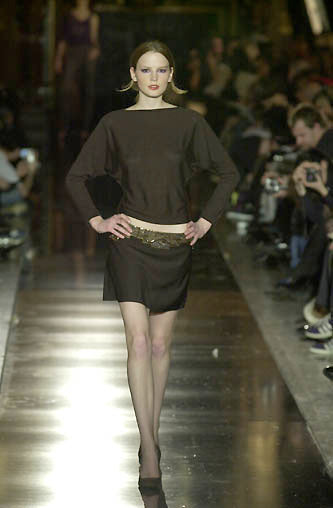 Stella McCartney Era FW 2000 Beaded Top And Skirt