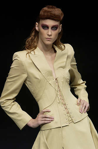 SS 2002 "Dance Of The Twisted Bull" Corsetted Blazer