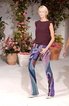 SS 2002 Suede And Leather Patchwork Pants