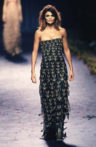 FW 1998 Scalloped Dress
