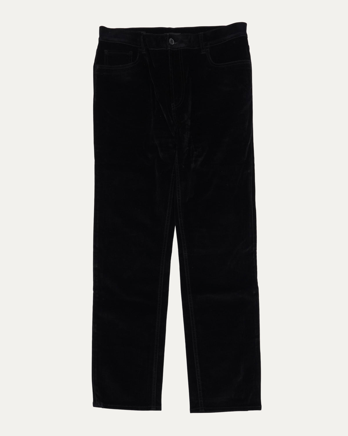 Slim Fit Velvet Jeans