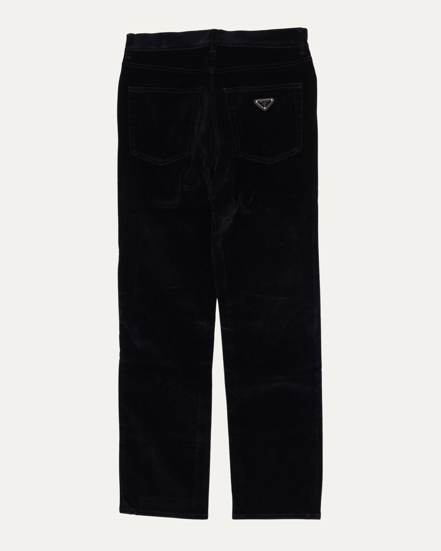 Slim Fit Velvet Jeans