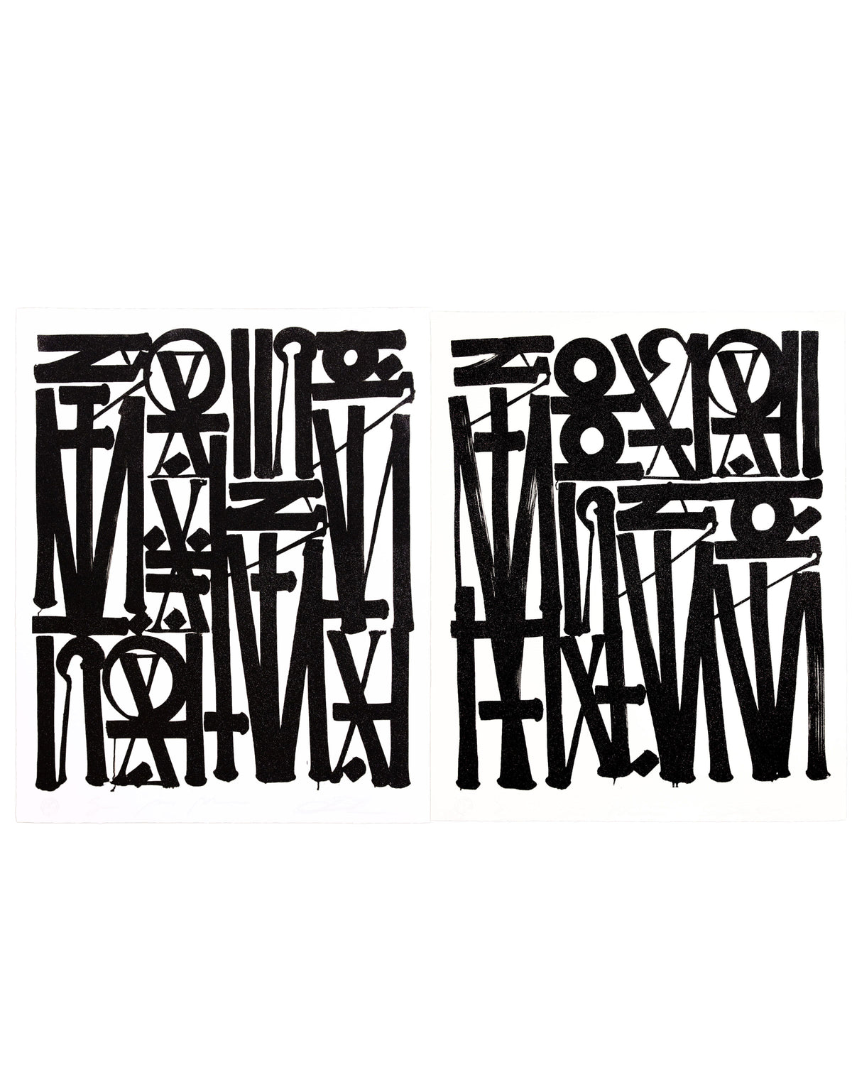 SAY MY NAME, SO YOU CAN SEE ME, 2017 (Diptych)