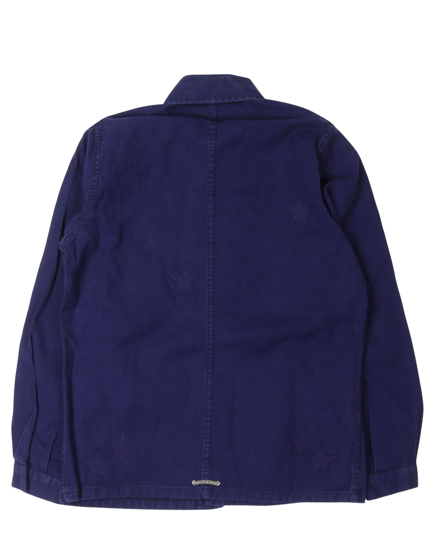 Art Basel Exclusive Bleu De Travail Star Patch Work Shirt