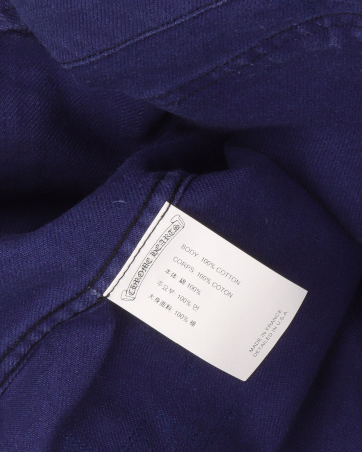 Art Basel Exclusive Bleu De Travail Star Patch Work Shirt