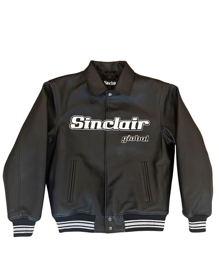 Friends & Family Collared Leather Jacket