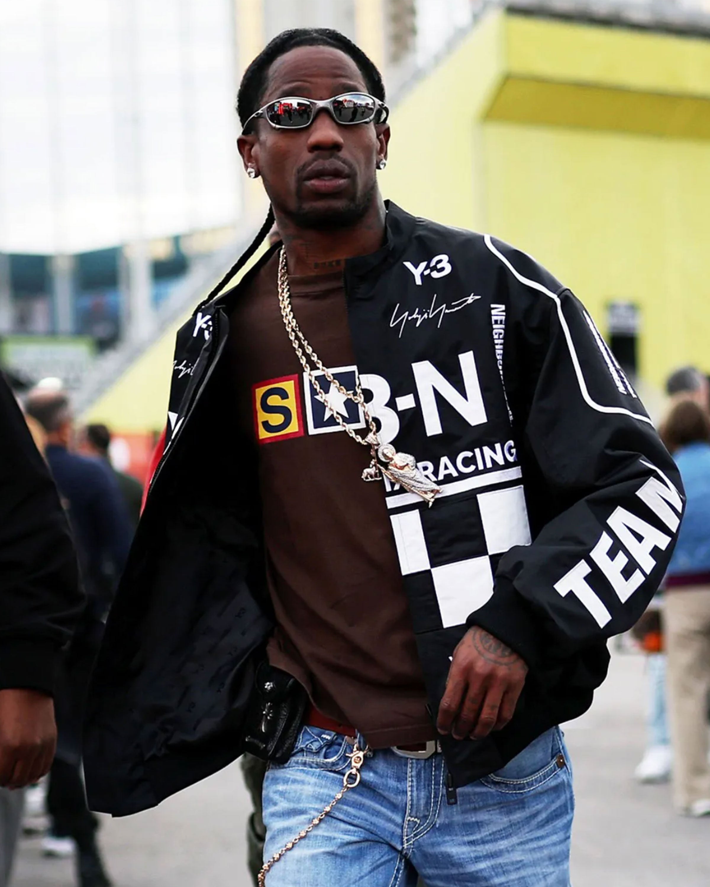 y’s GEAR auto raft jacket Y-3 Neighborhood Grand Prix Racing Jacket – Justin Reed