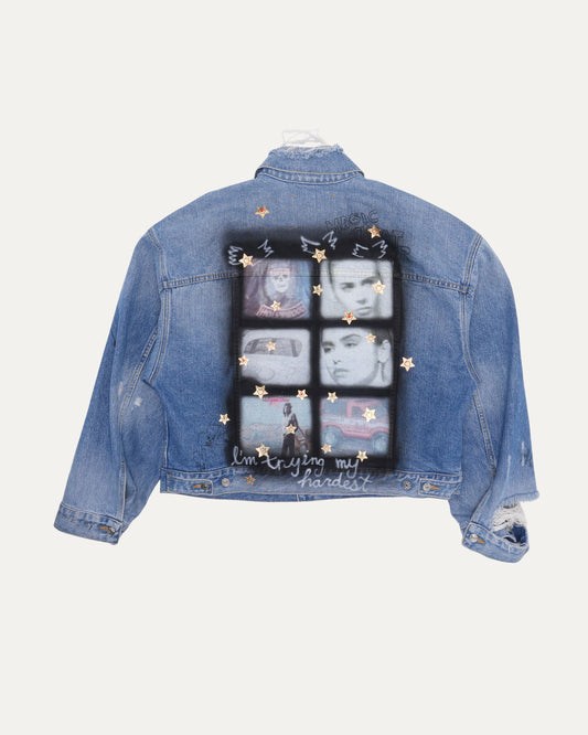 Try-Hard Denim Trucker Jacket