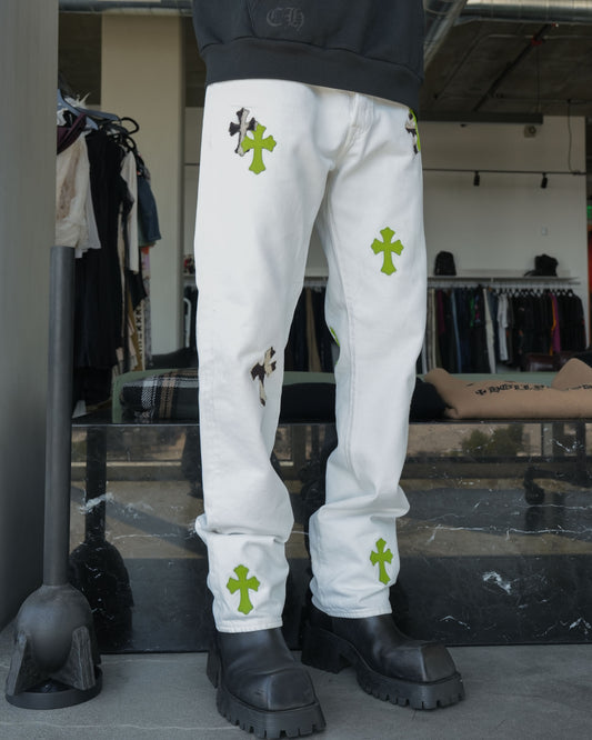 Levi's 501 Cross Patch Jeans