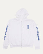 Vertical Logo Zip Up Hoodie