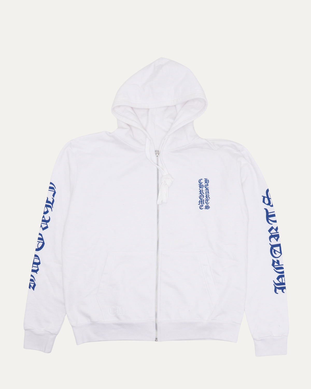 Vertical Logo Zip Up Hoodie