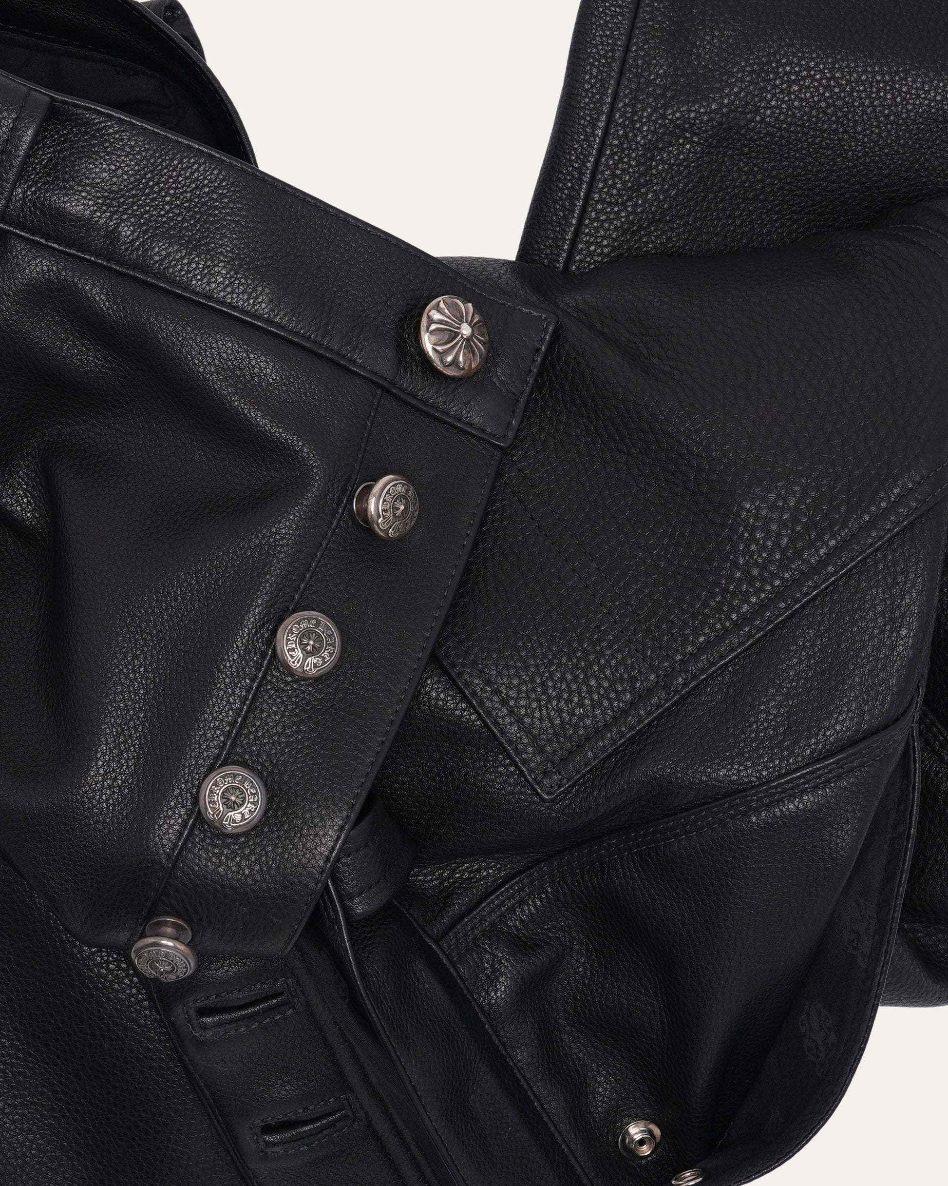 Leather Double Knee Carpenter Pants