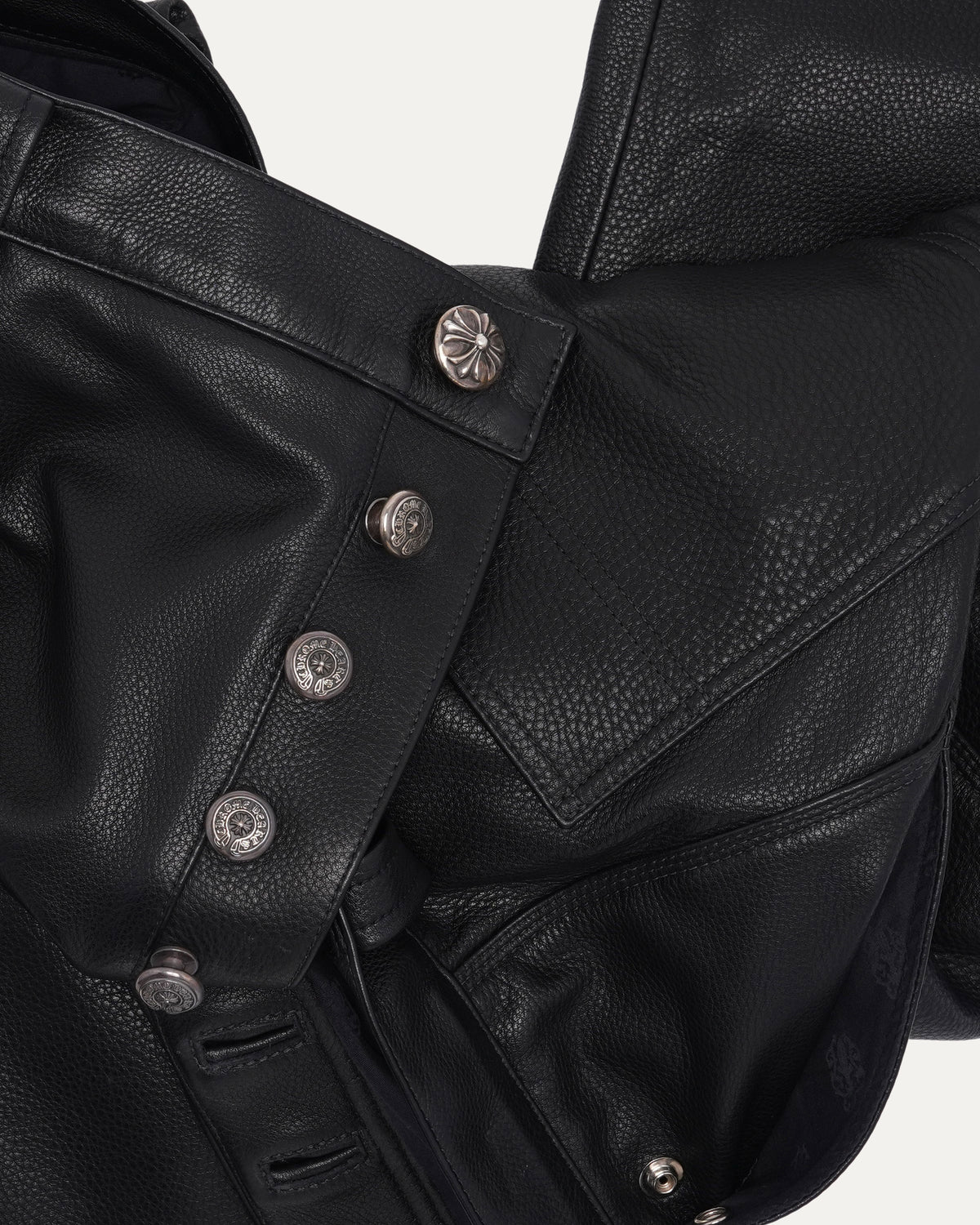 Leather Double Knee Carpenter Pants