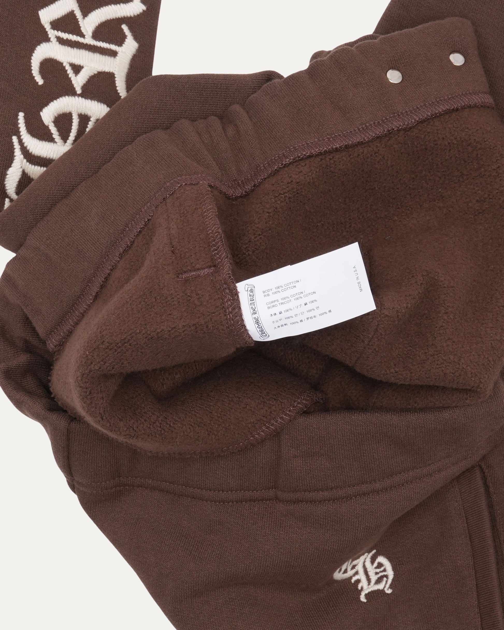 Slow Ride Embroidered Sweatpants